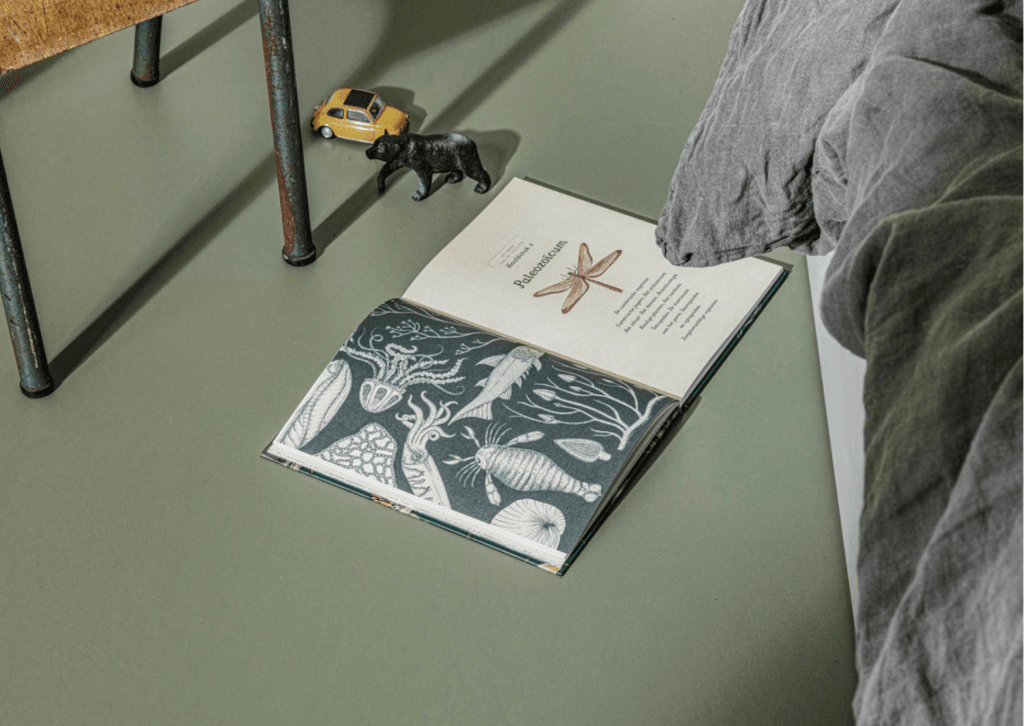 groene marmoleum