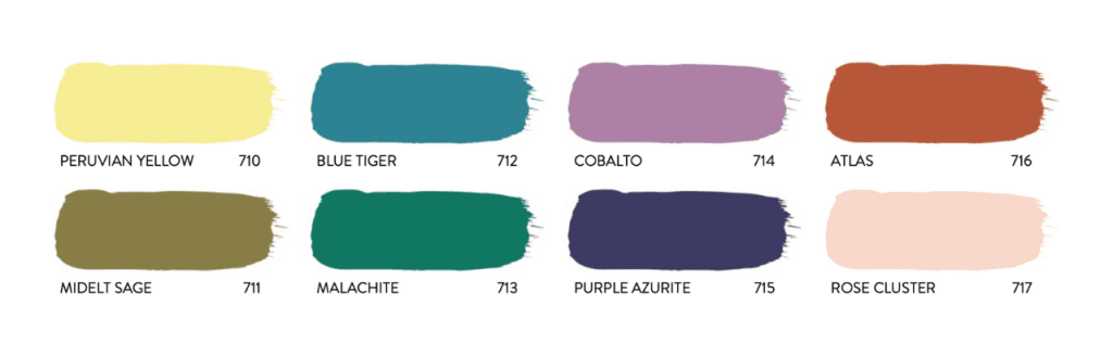 Jewels Paint & Paper kleuren collectie