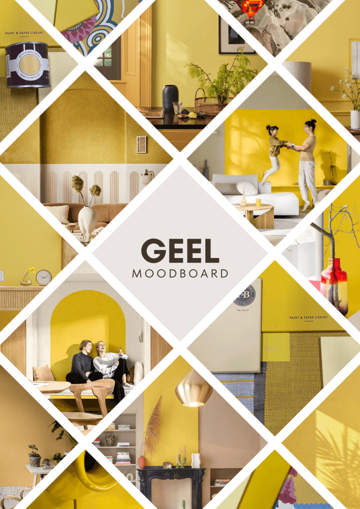 geel moodboard interieur Zwolle